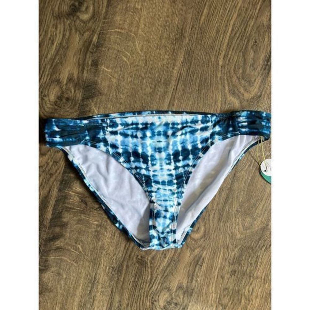 Blue‎ Tie Dye Hipster Bikini Bottom Size Large